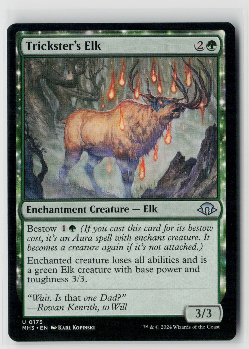 エリック　MTG MTG Modern Horizons 3 Trickster's Elk x4 NM Uncommon | eBay