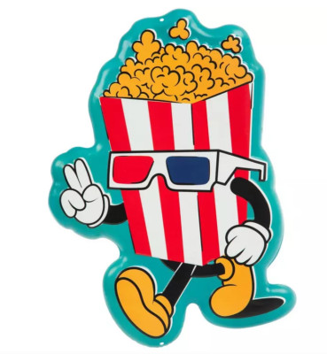 Movie Popcorn Metal Sign 10x14 Drive-in Vintage Mancave Garage Nostalgic ￼
