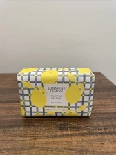 Beekman 1802 Sunshine Lemon Goat Milk Soap Bar 3.5 Ounce Palm Size