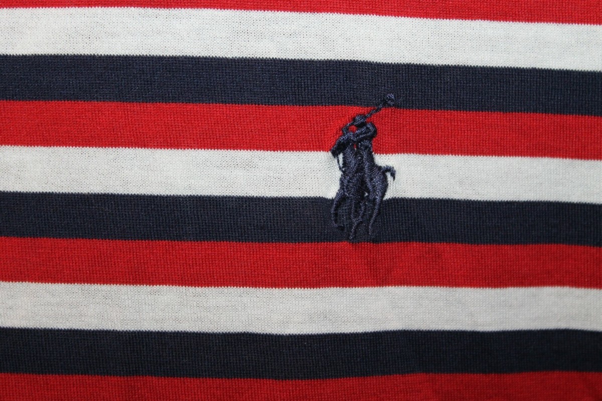 hi-rofのお取引きです。 Polo by Ralph Lauren Ralph Lauren Polo Golf polo shirt red white blue striped w pony