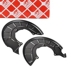 2x febi Spritzblech für VW GOLF 5 6 PASSAT B6 B7 TIGUAN TOURAN A3 8P Q8 8U vorne