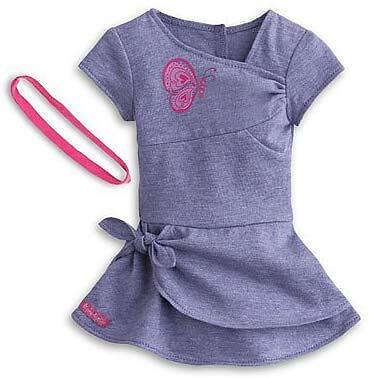 American Girl My Ag Butterfly Twist Dress + Charm (540409978178)