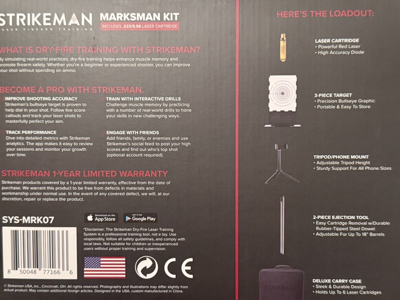 Strikeman 40 S& Marksman Kit – Ultimate Dry Fire Training System, Laser ...