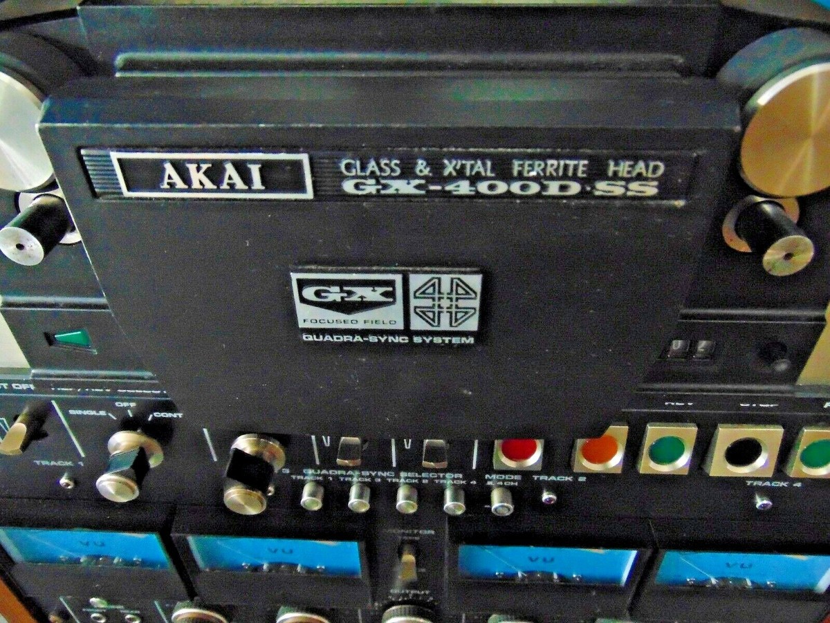 AKAI G X 400D-SS DECK WITH 3.75 & 7.5 & 15 IPS | eBay