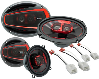 4x MB Quart Factory Speaker Upgrade FOR  Dodge Ram Truck 1500 2002-2008