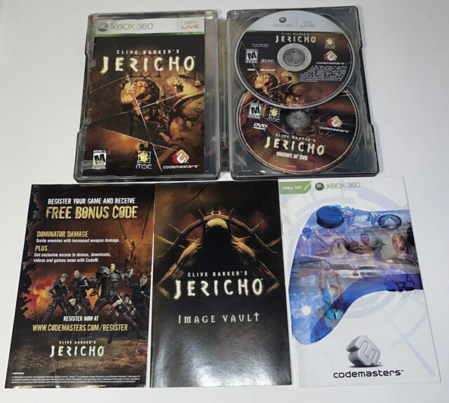 Clive Barker's Jericho Special Edition Gamestop Xbox 360 Game for