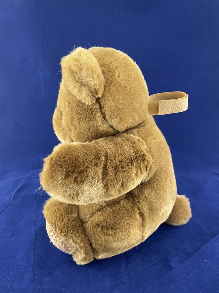 Vintage Dex Heartbeat Womb Sounds Heartbeat Brown Teddy Bear Works 10” Tall - Image 2 of 4