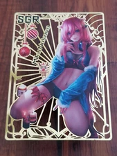 Miku Nakano - Goddess Story Gold Metal SGR Card - #111/200