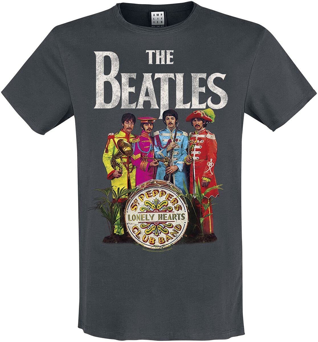 Amplified Men Overwear/T-Shirt The Beatles SGT Pepper Grey XL