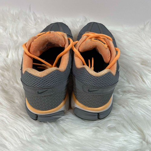 Nike Air Pegasus+ 28 Running Shoes Gray Peach Orange 443802-008 Women Size 6 - Picture 6 of 9