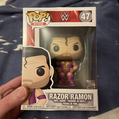 WWE Razor Ramon Funko Pop Vinyl No #47 Neu & Ungeöffnet 