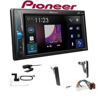 Pioneer 2-DIN Autoradio Bluetooth Dab+ FüR Toyota FJ Cruiser Ab 2006 Schwarz