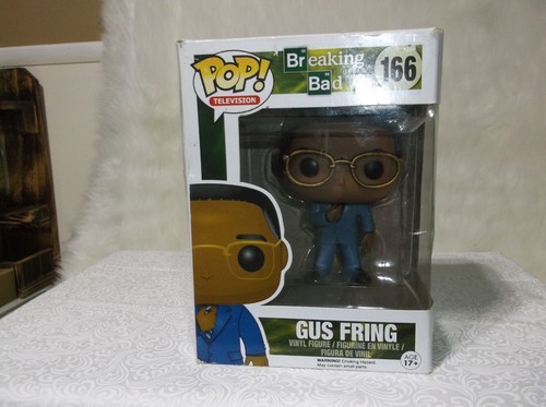 Funko Pop! Breaking Bad #166 Gus Fring Vinyl Figure 2014 w/ Bad Box Damage