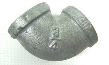 World Wide Sources Galvanized Pipe Fitting Elbow 3/4"