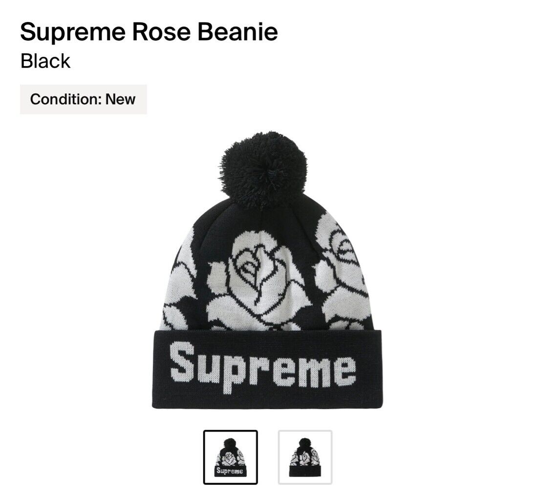 ネット買取 Supreme rose beanie | www.terrazaalmar.com.ar