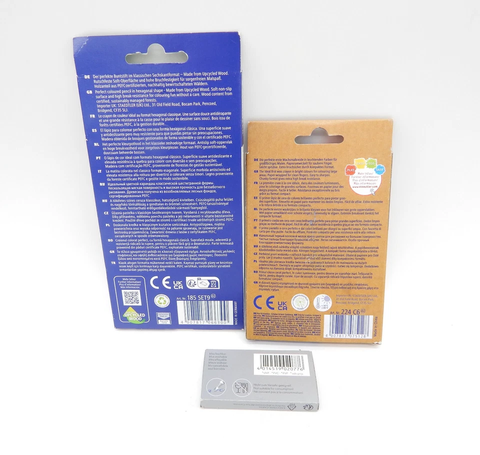 Staedtler Wachsmalkreide / Buntstifte / Lamy Tintenpatronen (5 Stck) - NEU - Bild 2 von 2