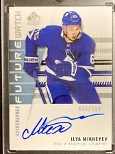 2019-20 Upper Deck SP Authentic Ilya Mikheyev Future Watch Auto 456/999