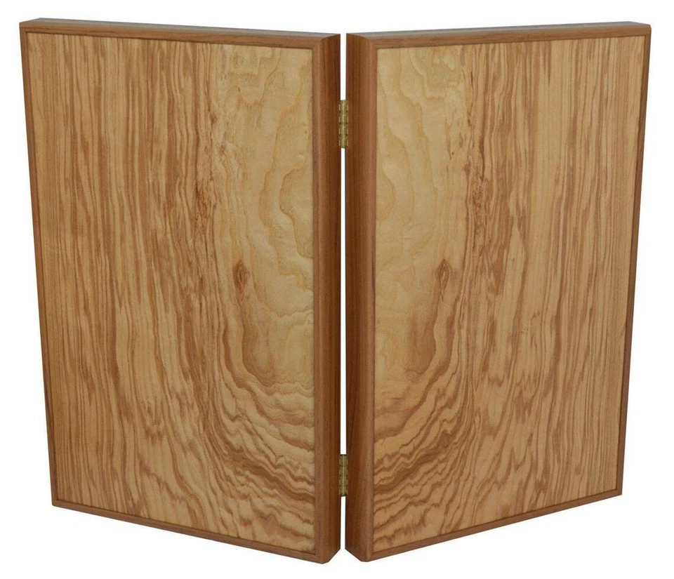 橄榄木双陆棋套装 - 希腊手工制作 - 橄榄木跳棋 — 第 2/4 张图片