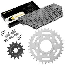 O-Ring Drive Chain & Sprockets Kit for Honda CB250 Nighthawk 250 1991-2008
