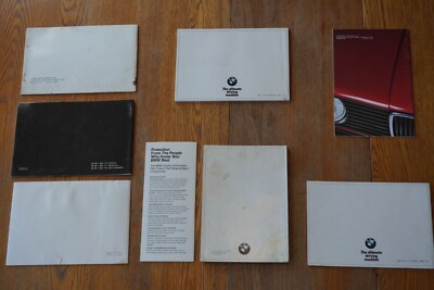 RARE 1990/91 BMW E30 Owners Instructions Manual Book OEM Owners