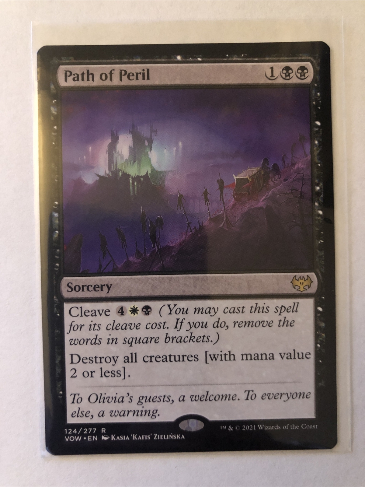 Path Peril MTG Path of Peril Innistrad: Crimson Vow 124/277 Regular Rare for sale ...