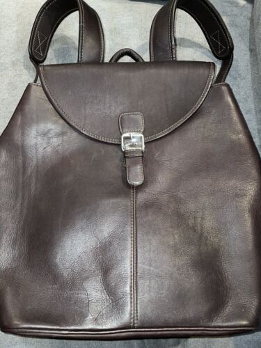 Mosaic Soft Back Backpack Brown Leather Brand New With Tags - 第 1/4 張圖片
