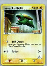 Team Aqua's Electrike 53/95 - Reverse Holo - Ex Team Aqua Vs Magma