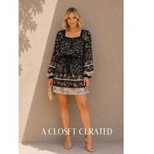 Ulla Johnson Theode Silk Mini Dress 2 NEW