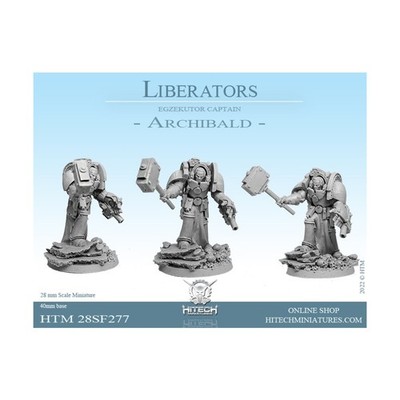 HiTech Mini Sci-Fi Mini 28mm Archibald Pack New