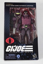 J-681 2025 HASBRO GI JOE CLASSIFIED SERIES COBRA S.A.W. VIPER  147 - NEW SEALED