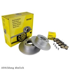 Textar Bremsscheiben Beläge hinten für AUDI A4-5-6-7