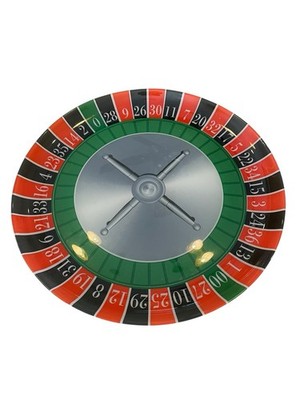 Luminarc Casino Night Roulette 12.5'' Round Glass Serving Platter Tray Man Cave 3