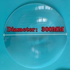 1PC Diameter 300mm Round Solar Fresnel Lens Large Optical PMMA Plastic Magnifier