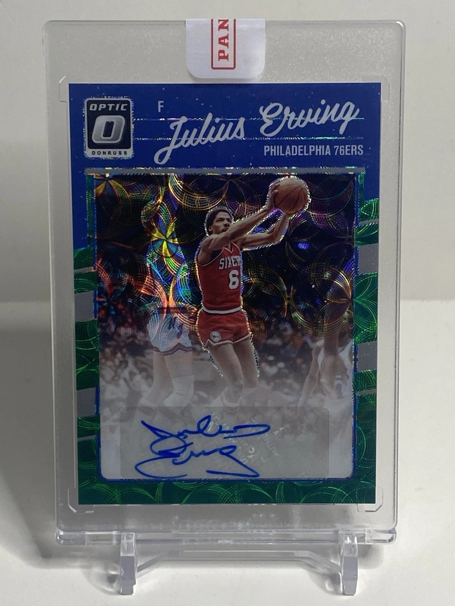 Julius Erving Philadelphia 76ers Basketball Autographed Sports