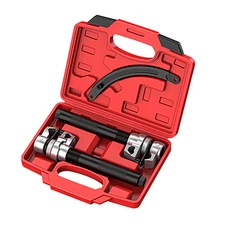  Coil Spring Compressor Tool Strut Spring Compressor with Safety Bracket for Car