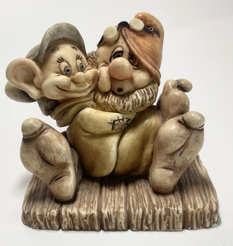 Harmony Kingdom Disney LE "The DOC and DOPEY" 65th Anniversary WDWRSWDD 2 3/4" T