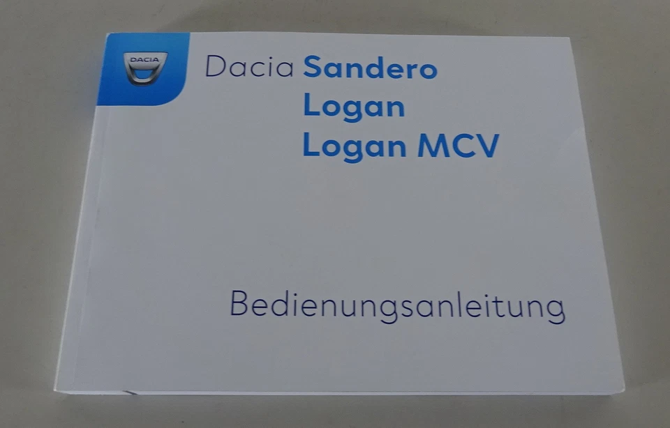 Betriebsanleitung / Handbuch Dacia Sandero / Logan / Logan MCV Stand 07/2019 - Bild 1 von 1