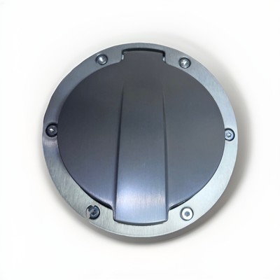 Alloy Fuel Door, Brushed - Kia (U8470-2K000)2010-2013 Kia Soul