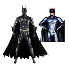 Batman Forever Bruce Thomas Wayne Cosplay Costume  Movie Outfit