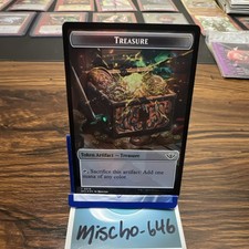 Magic The Gathering Treasure Token Artifact Outlaws of Thunder Junction T0018 EN