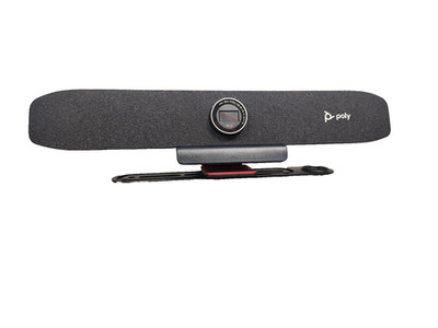Poly Studio P15 Personal Video Bar, Plantronics + Polycom, 4K Video Quality