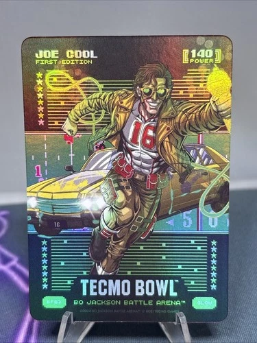 2026 Bo Jackson Battle Arena Tecmo Bowl Joe Cool Montana GLOW Battlefoil BF62
