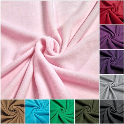 Stoffe Antipilling Polar Fleece Polarfleece Meterware Bekleidung Deko Stoff 
