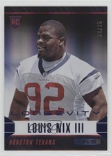 2014 Panini Rookies & Stars Longevity Rookie Sapphire 10/25 Louis Nix III eq1