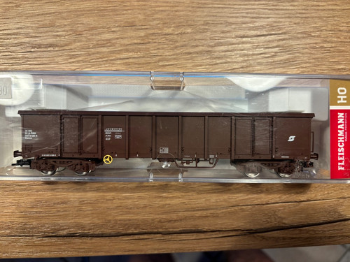 Fleischmann h0 Güterwagen 528312   ÖBB Hochbordwagen | Condition: Gebraucht