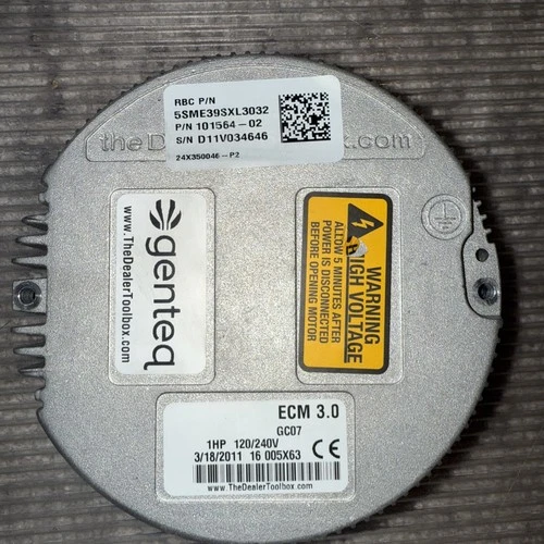 Genteq ECM 3.0 for 5SME39SXL3032 1HP 120/240V 101564-02