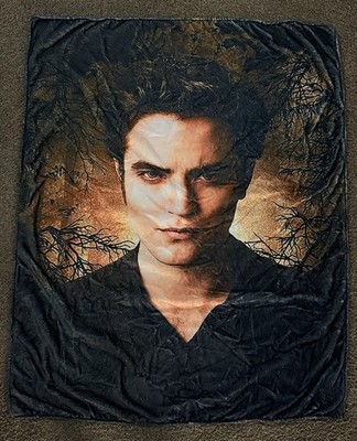 Twilight Edward Cullen) Fleece Throw Small Cozy 46x36 - Main Image
