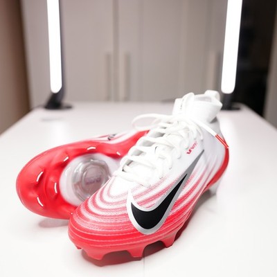 Nike Zoom Air Vapor Pro 1 Football Cleats FB3298-102 University Red Men's Size 8