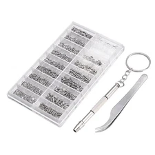  1000 Pcs Glasses Adjustment Tool Eyeglasses Spectacles Repair Screw
