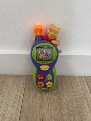 Disney Vtech Winnie Puuh Call N Learn Telefon funktioniert interaktiv 